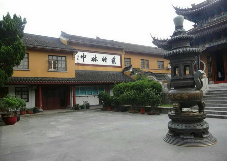 普陀山普济寺紫竹林