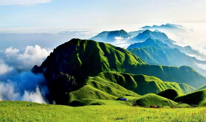 绿色武功山